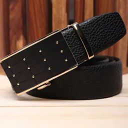 Men Slim Belt with Auto Lock Buckle Closure-image-73