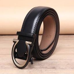 Men Slim Belt with Auto Lock Buckle Closure-image-98