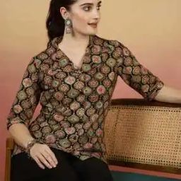 Women Floral Print Relaxed Fit Shirt-picture-30