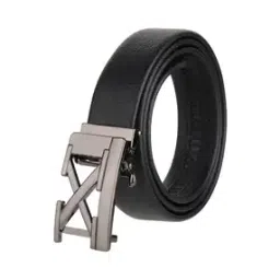 Men Slim Belt with Metal Buckle Closure-image-86