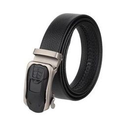 Men Slim Belt with Metal Buckle Closure-image-96