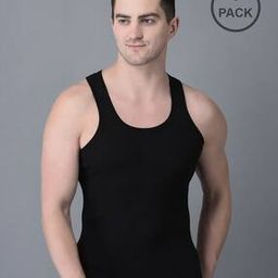 Pack of 5 Men Regular Scoop-Neck Vests-image-28