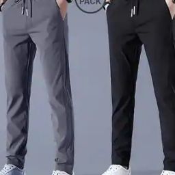 Pack of 2 Men Straight Track Pants-picture-18