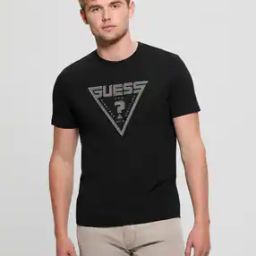 guess Regular Fit Crew Neck T-shirt-picture-9