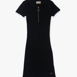 Ribbed A-Line Dress-picture-16