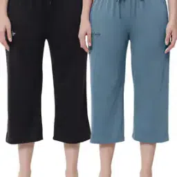 Pack of 2 Capris with Drawstring Cord-image-1