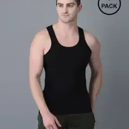 Solid Sleeveless Vest-image-7