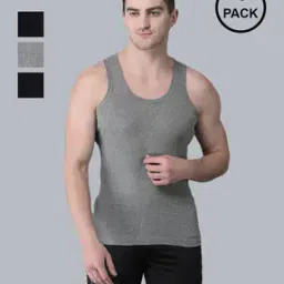 Solid Sleeveless Vest-image-10