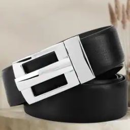 Men Slim Belt with Metal-Buckle Closure-image-98