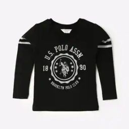 Brand Print Round-Neck T-Shirt-picture-19