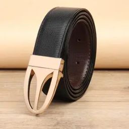 Men Slim Belt with Metal-Buckle Closure-image-92
