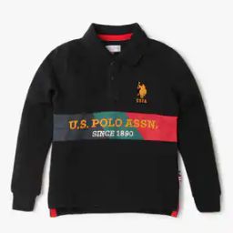 Brand Print Polo T-Shirt-picture-36