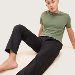 Stretch Cotton Tapered Woven Pyjamas-picture-40