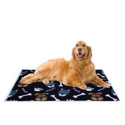 Graphic Print Dog Mat-image-0
