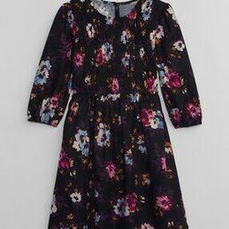 Floral Print Round-Neck Fit & Flare Dress-image-34