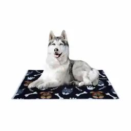 Graphic Print Dog Mat-18