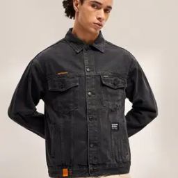 Men Regular Fit Jacket with Button Closure-picture-19