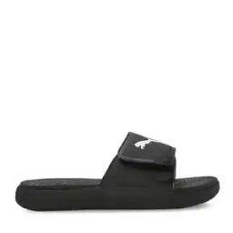 Logo Print Slides with Velcro Closure-47