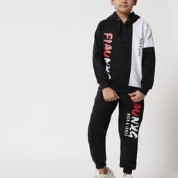nick & jones Typographic Print Tracksuit with Elasticated Waist-picture-16