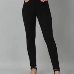 Women Stretchable Skinny Fit Denim Jeans-image-1