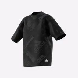 Brand Print Round-Neck Cotton T-shirt-image-10