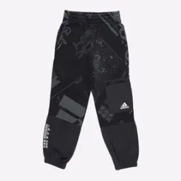 Logo Print Joggers with Side Zipper Pocket-picture-13