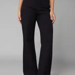 Women Flared Jeans with Insert Pockets-image-16