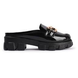 Women Slip-On Mule Shoes with Metal Accent-image-96
