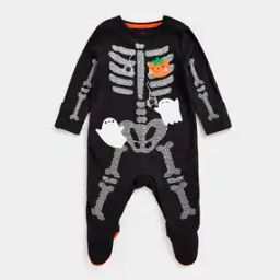 Printed Sleepsuit with Button Closure-picture-21