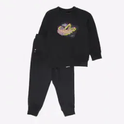 Printed Sweatshirt with Joggers Set-image-38