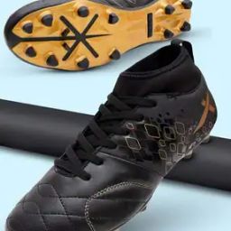 Men Lace-Up Football Shoes-image-9