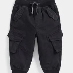 Joggers with Elasticated Drawstring Waist-picture-32