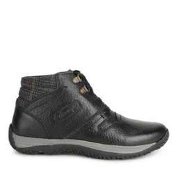 High-Top Lace-Up Boots-image-74