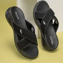 Women Criss-Cross Strap Slip-On Slides-23