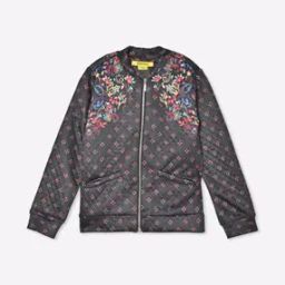 Quilted Zip-Front Jacket with Welt Pockets-11