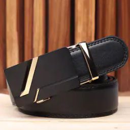 Men Belt with Tang-Buckle Closure-image-1