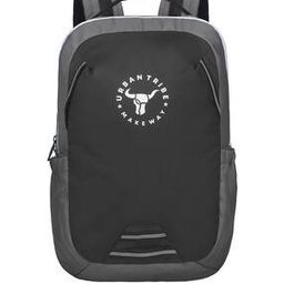 Logo Print Padded Laptop Backpack-image-40
