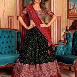 Women Lehenga Choli Set with Dupatta -image-42