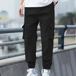 Men Joggers with Cargo Pockets-image-59