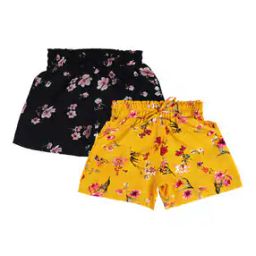 Pack of 2 Floral Print Shorts with Elasticated Drawstring Waist-image-77