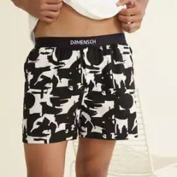 Printed Boxers with Elasticated Waist-picture-27