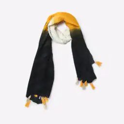 Tie & Dye Scarf with Tassels-picture-24