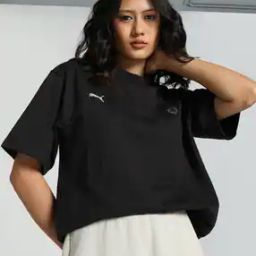 Relaxed Fit Crew-Neck T-Shirt with Logo Print-image-54