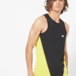 Colourblock Panelled Fashion Vest-image-1