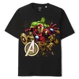 Graphic Print Loose Fit Crew-Neck T-Shirt-image-34