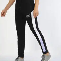 Women Cuffed Joggers with Drawstring-image-45
