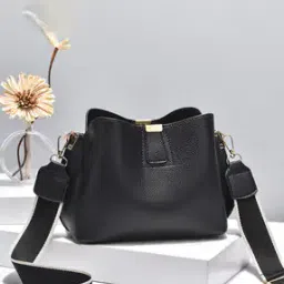 Women Logo Print Sling Bag with Detachable Strap-image-91