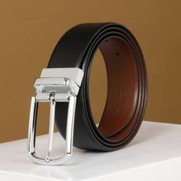 teakwood leathers Men Reversible Belt with Tang Buckle Closure-picture-44