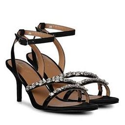 saint g Embellished Open-Toe Stilettos with Buckle-Strap-picture-29