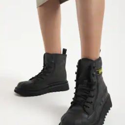 Women Lace-Up Ankle-Length Boots-picture-11